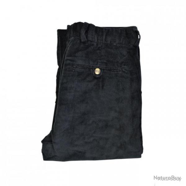Pantalon velours noir Taille