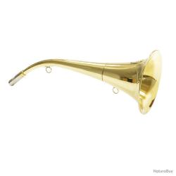Corne d'appel laiton pavillon 40cm sanglier