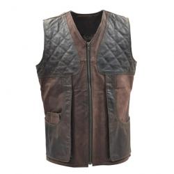 Gilet de chasse en cuir Teamwood Taille