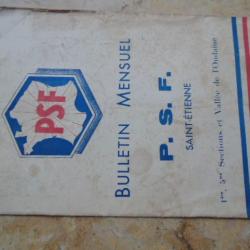 livret de propagande PSF Parti Social Français propagande extreme droite avant guerre 1936 1940