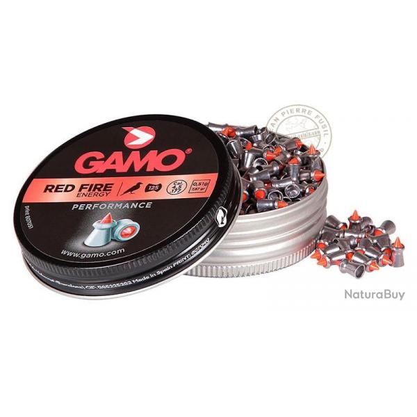 Plombs GAMO Red Fire 4,5mm / 125 pour carabine