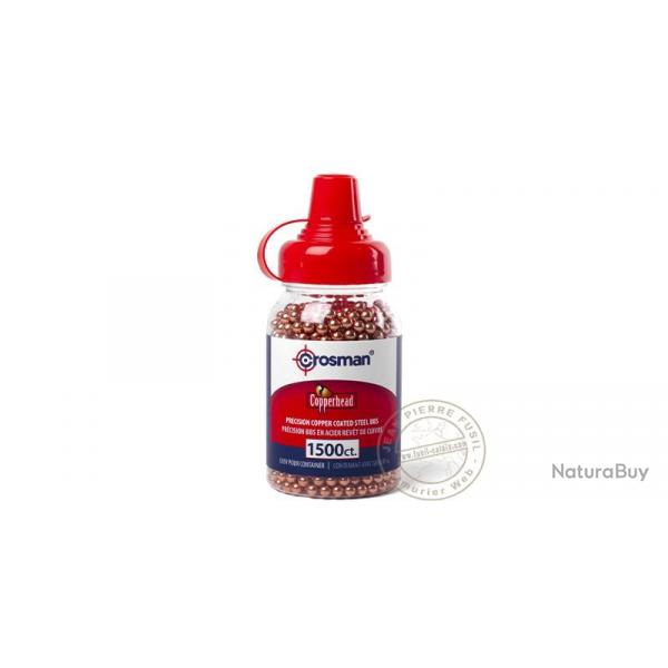 Biberon 1500 balles BB cuivres sphriques 4,5mm