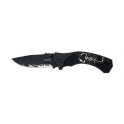 Couteau CROSSNAR Scorpion - lame semi crantée