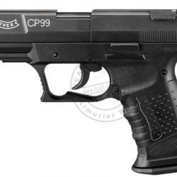 Pistolet à plomb CO2 4.5 mm WALTHER CP99 Noir (3 joules)
