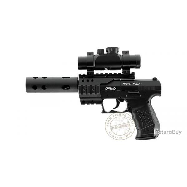 Pistolet  plomb CO2 4.5 mm WALTHER Nighthawk (3,5 joules)