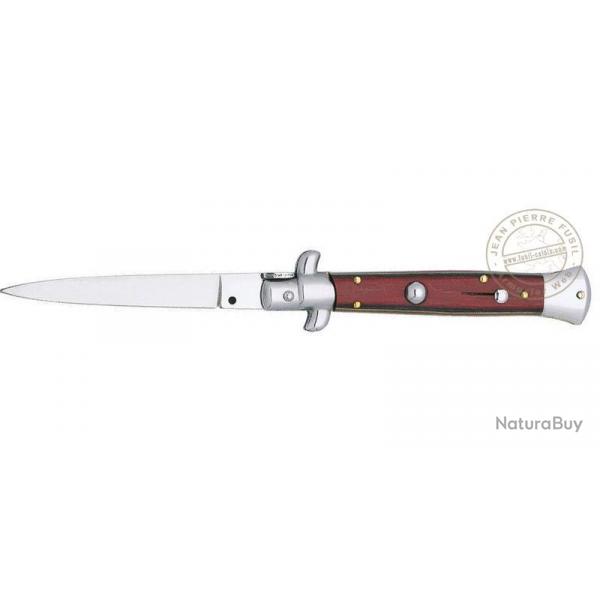Couteau automatique - Bois Exotique - lame 10 cm
