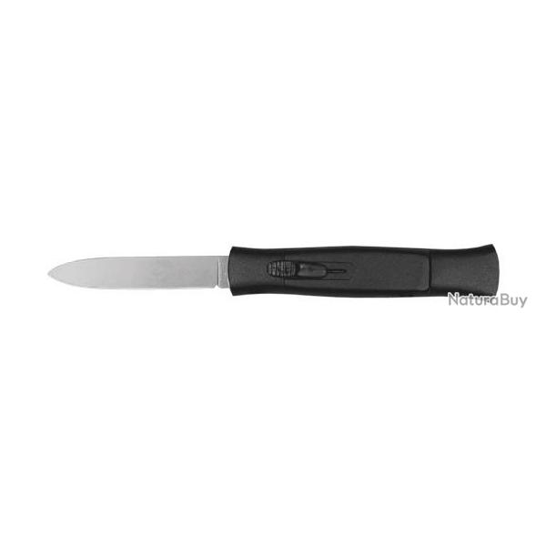 Couteau automatique alu noir - lame jectable