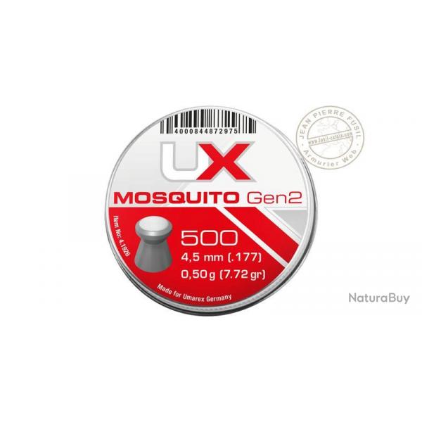 Plombs 4,5mm UMAREX Mosquito Gen2 - 2 x 500