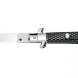 Couteau automatique - Façon Carbone - lame 10 cm