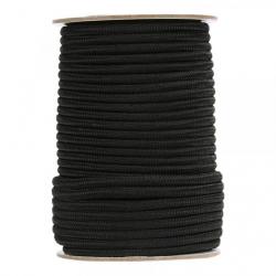 Corde en rouleau  7 mm -   60 mètres  -   couleur noir -  319435
