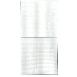 Panneau grillagé 1 X 2m maille 25 X 25 mm volière cage à pâturer