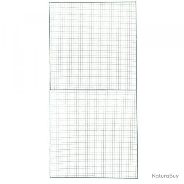 Panneau grillag 1 X 2m maille 25 X 25 mm volire cage  pturer