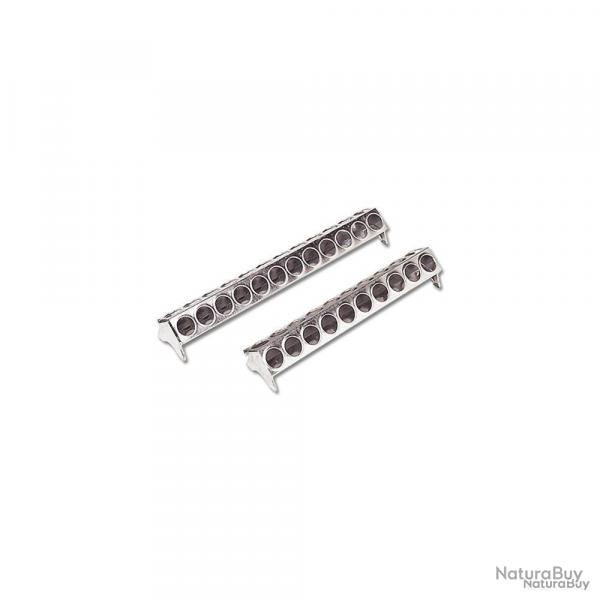 mangeoire mtal poussins 50 cm trous