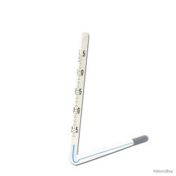 Thermométre coudé pour couveuse