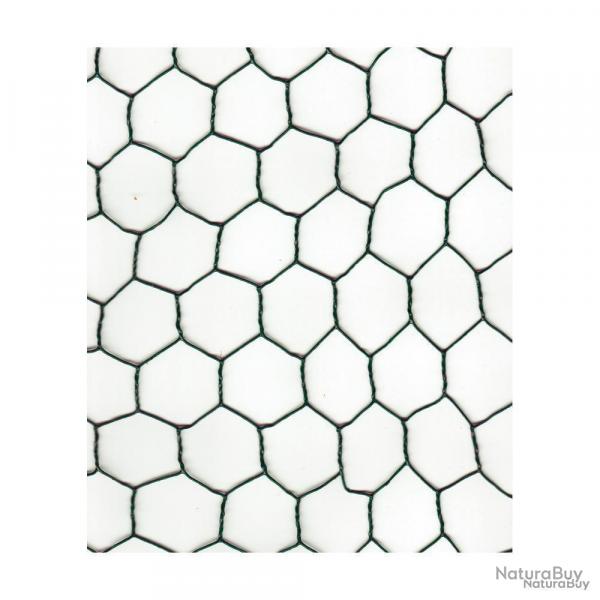 Hexa Diam. 25 plasti vert ht 0,5 m 25 m