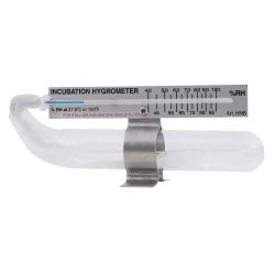 Hygrométre à bulbe pour couveuse