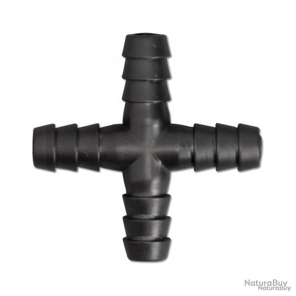 Raccord en croix pour abreuvoir auto