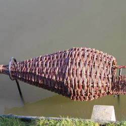 2 Supports Acier pour Panier de Ponte