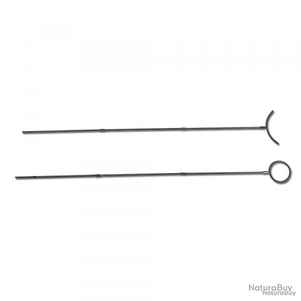 2 Supports Acier pour Panier de Ponte