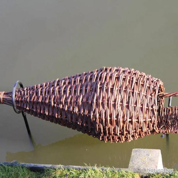 2 Supports Acier pour Panier de Ponte