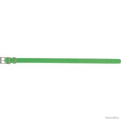 Collier chien biothane biogold vert