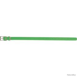Collier chien biothane biogold vert
