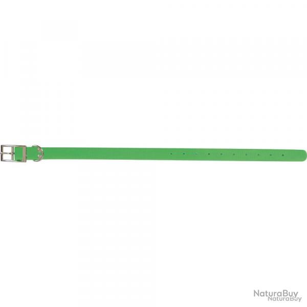 Collier chien biothane biogold vert