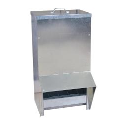 Mangeoire à trémie galvanisée 30 Kg