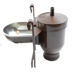 Abreuvoir automatique système à flotteur fixation grillage