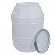 Bidon de stockage alimentaire plastique étanche 60 litres kaki Gaun
