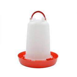 Abreuvoir plastique poule 1,5 L premium robuste avec poignée