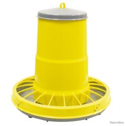 Trémie plastique jaune 22 litres