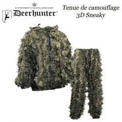 DEERHUNTER Tenue de camouflage 3D Sneaky S/M Sneaky 3D Camo
