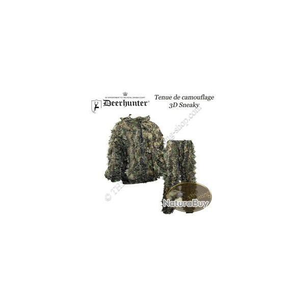 DEERHUNTER Tenue de camouflage 3D Sneaky 2XL/3XL Sneaky 3D Camo