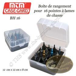 MTM Case-Gard Boîte de rangement pour pointes à lames de chasse BH-16