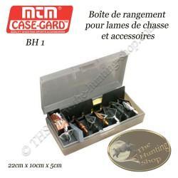 MTM Case-Gard Boîte de rangement, de protection et de transport pour 6 pointes lames et accessoires