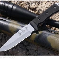 Couteau De Combat Tops Air Wolfe Acier 1095 Manche G-10 Tops Knive Made In USA TPAIR01 - Z