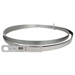 Mètre de circonférence flexible en acier inoxydable pour mesurer le diamètre 20-1900 mm et la circo