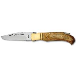 Couteau pliant en Bois coloré blanc 11.5 cm Laguiole Bougna