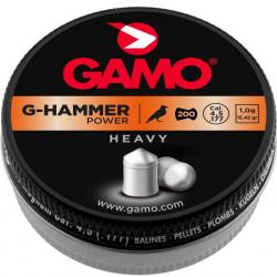 Plombs G-HAMMER POWER lourds 4,5 mm - GAMO