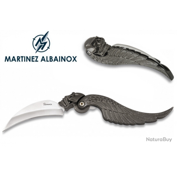 Couteau Pliant Tte de Mort  lame de  7 cm