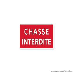 CHASSE INTERDITE, aluminium
