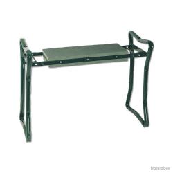 Banc pour jardinier siège agenouilloir pliable en métal tabouret de jardinage