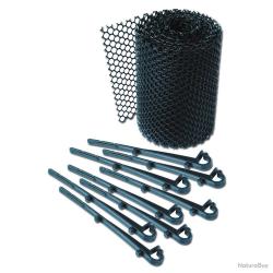 Grillage de protection pour gouttière et chéneaux. Protège gouttière