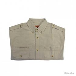 Chemise Multipoches Authentic Beige Taille 6