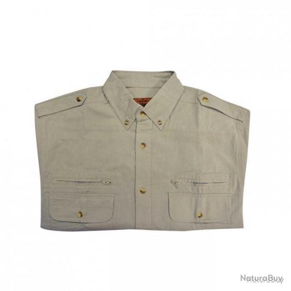 Chemise Multipoches Authentic Beige Taille 6