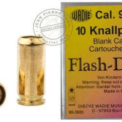 Cartouches 9mm Pistolet à blanc - Flash / 10 cart.