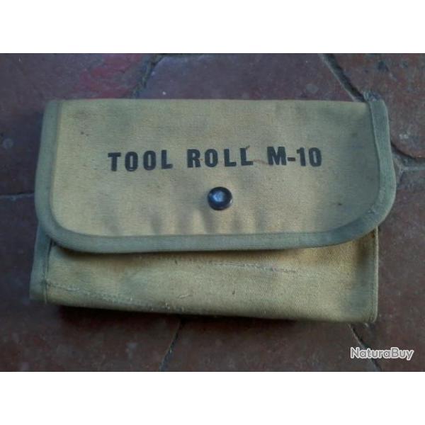 Sacoche militaire Tool Roll M 10 US Army 2me Guerre Mondiale