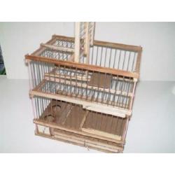 Piège à Cage Double Pour Oiseaux - 31 X 25 X 15 Cm - Mets