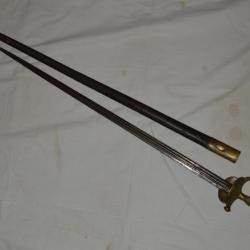 EPEE DE BRIGADIER OU S/OFFICIER GENDARMERIE MODELE 1853/1872-FRENCH SWORD OF GENDARMERIE 1853/1872